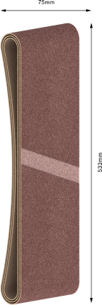 Bosch X440 砂帶 75x533mm G120 3 件裝.